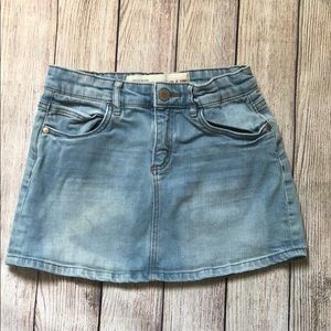 Cotton On Kids denim skirt.